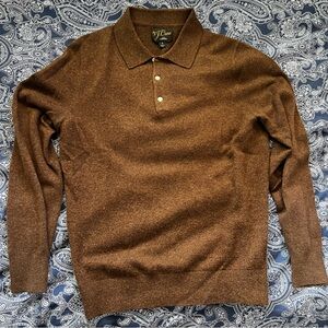 J.Crew Cashmere Polo Sweater